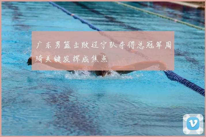 广东男篮击败辽宁队夺得总冠军周琦关键发挥成焦点