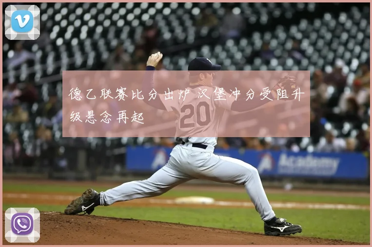 德乙联赛比分出炉 汉堡冲分受阻升级悬念再起