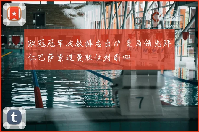 欧冠冠军次数排名出炉 皇马领先拜仁巴萨紧追曼联位列前四